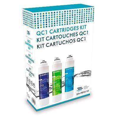 Kit de cartuchos para ósmosis doméstica