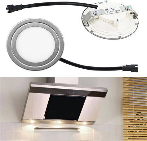 Iluminación LED campana extractora cocina
