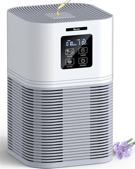 Purificador de aire silencioso en dormitorio