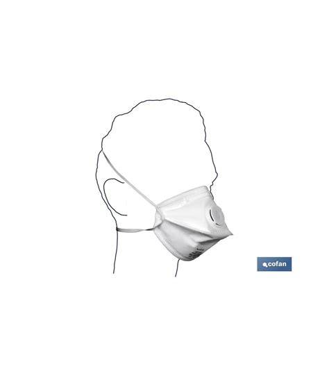 mascarilla FFP2 reutilizable con válvula