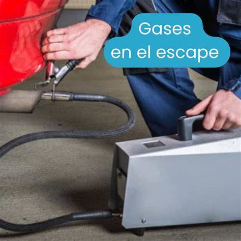 Medición de gases de escape en motocicleta