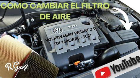 filtro de aire Volkswagen Passat TDI