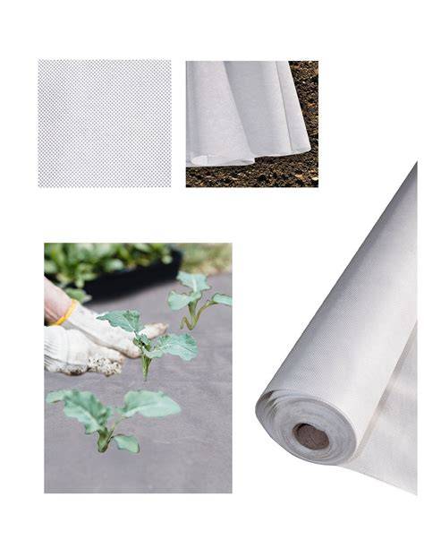 malla geotextil blanca jardín filtrante