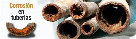 corrosión de tuberías por agua ácida
