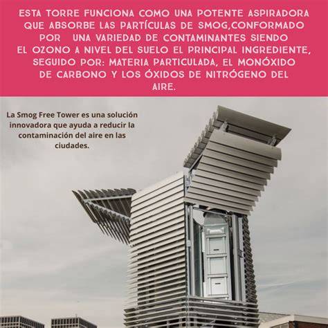 Smog Free Tower en una ciudad contaminada