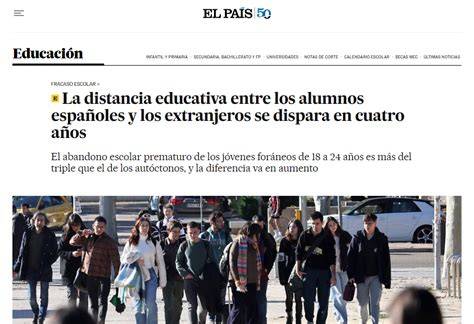 alumnos españoles en actividad educativa