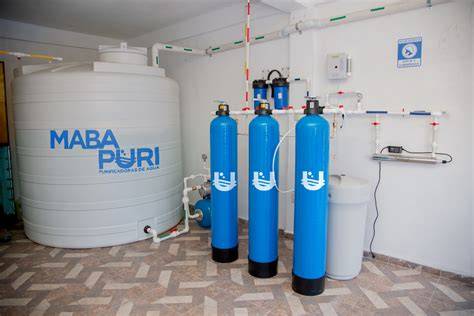 Planta purificadora automática de agua