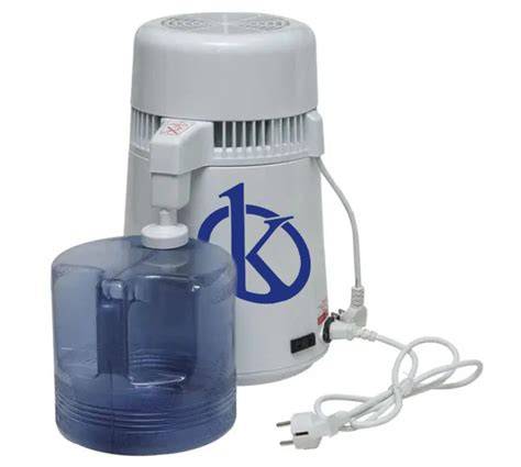 destilador de agua de laboratorio