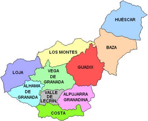 Mapa de Lanteira en la provincia de Granada