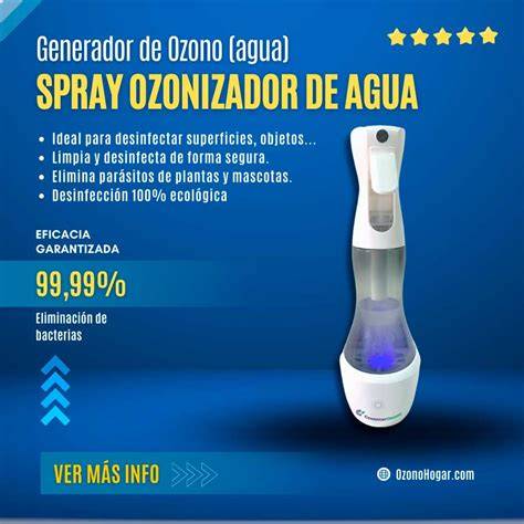 agua ozonizada en fregadero de cocina