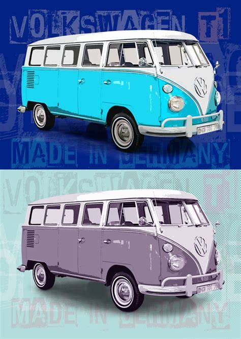 Volkswagen T1 clásica de dos tonos