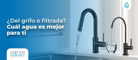 Comparación entre agua del grifo y filtrada