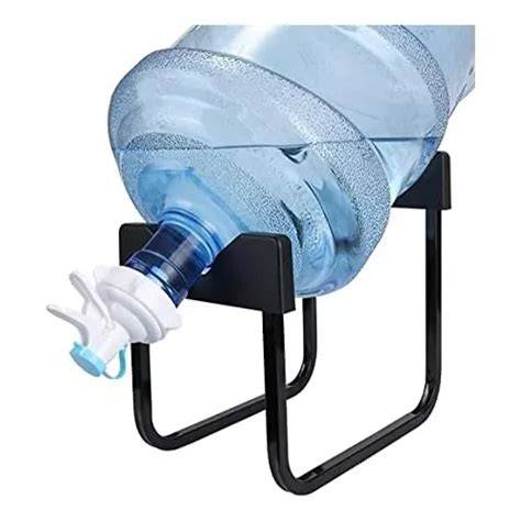 Soporte cromado para garrafón PET