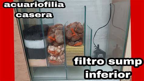 Filtro automático de rodillo en sump marino