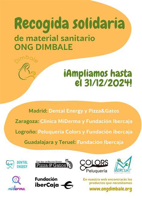 Campaña Aragón en Marcha material sanitario