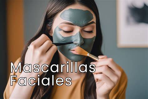 Aplicación de mascarillas faciales por zonas