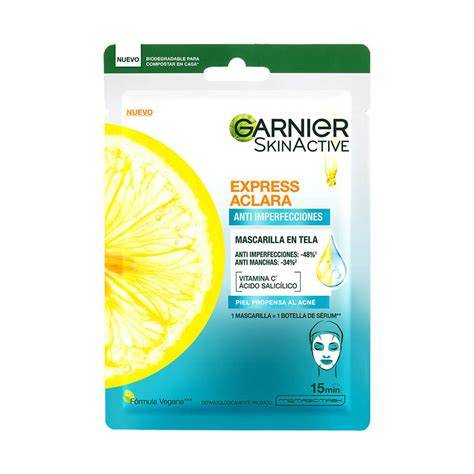 mascarilla facial para aclarar manchas