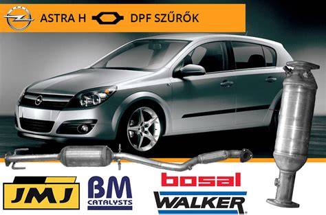Opel Astra H sistema DPF escape