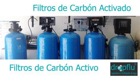 filtro de carbón activado para agua