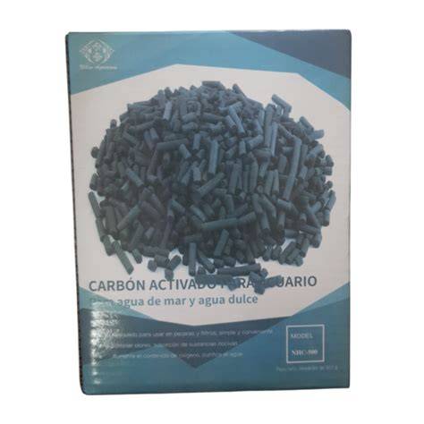 carbón activado para acuario agua dulce marino