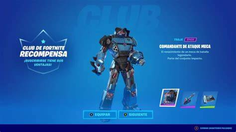 Skin Comandante de Ataque Meca