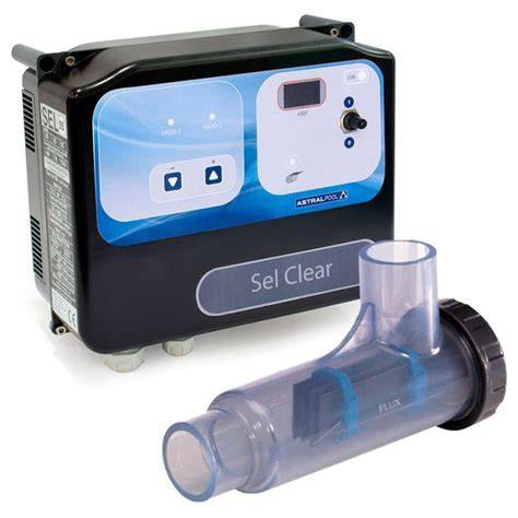 Clorador salino Astralpool instalado piscina