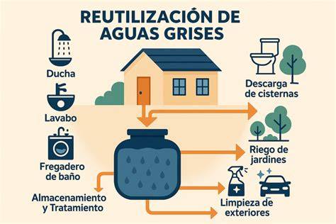 Fuentes domésticas de aguas grises