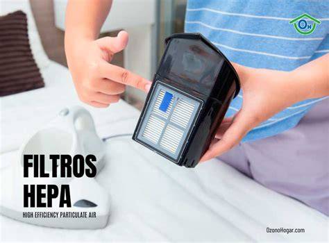 purificador HEPA capturando esporas de moho