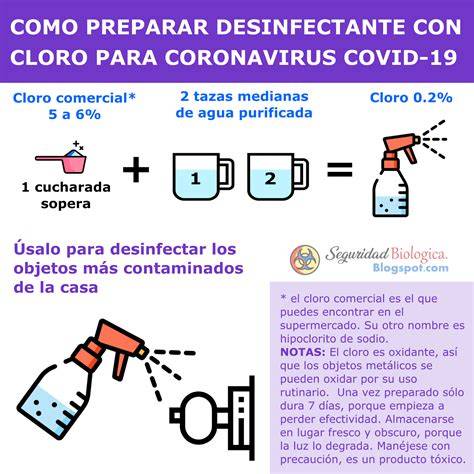 Desinfección de ropa de cama con hipoclorito