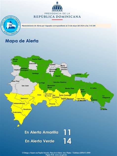 Mapa de alertas meteorológicas en Galicia