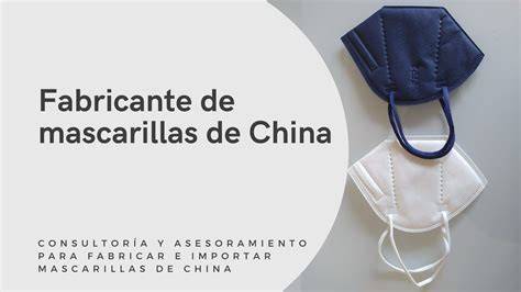 Normativa china mascarillas protección diaria