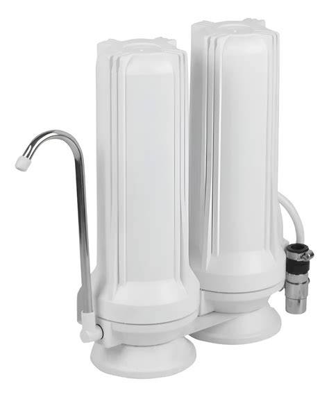 purificador Kassel FA2 blanco sobre mesada