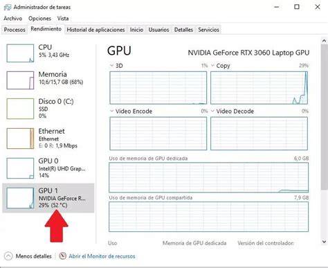 Depuración GPU y barras de renderizado Android
