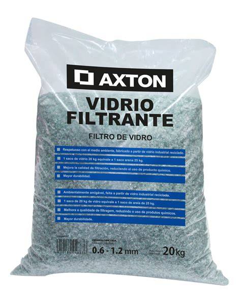 capas de vidrio filtrante en filtro piscina