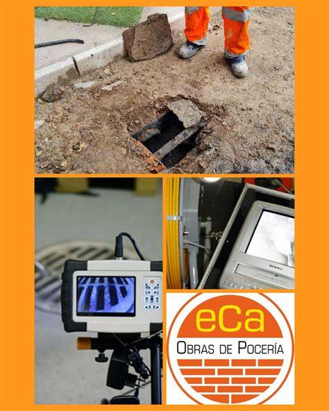 Inspección CCTV de tubería de saneamiento
