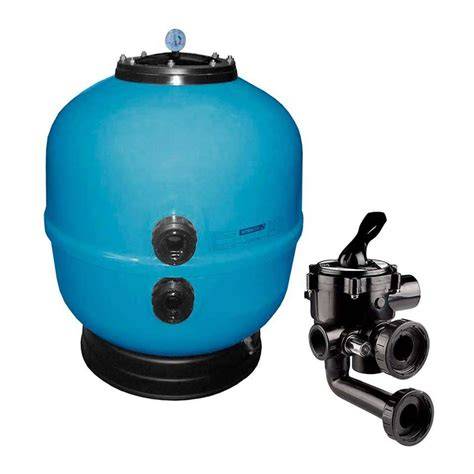Filtro de arena para piscina seccionado
