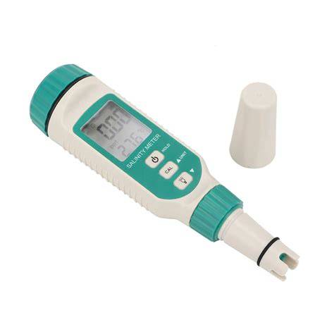 Medidor electrónico de salinidad para piscina