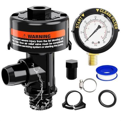 Válvula de purga aire filtro piscina