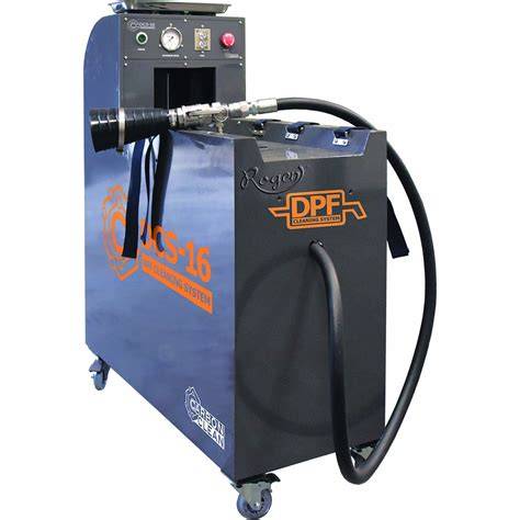Máquina profesional limpieza DPF camión