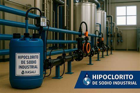 fuga de hipoclorito en instalación industrial