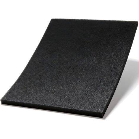 Espuma recortable para filtro de aire