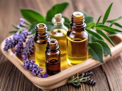 Frasco de Purification y seis aceites esenciales