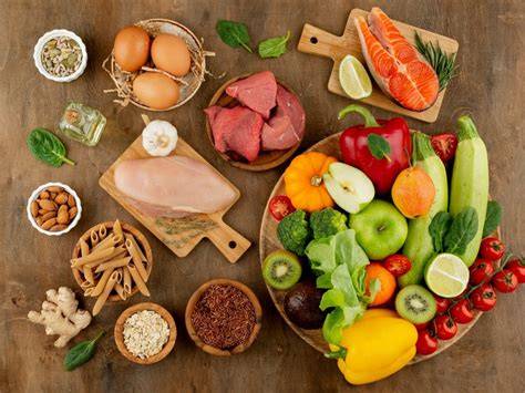 Alimentos frescos para dieta depurativa saludable