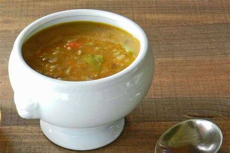 Sopa de verduras depurativa en Thermomix