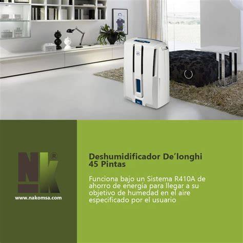Deshumidificador condensando agua del aire