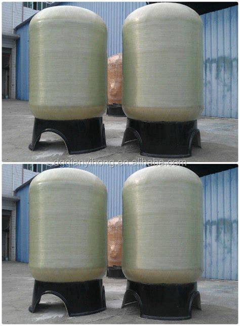 Tanque compuesto FRP para filtración de agua