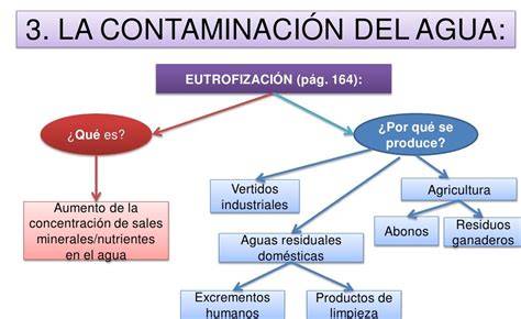 Esquema de contaminantes del agua de pozo
