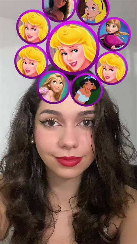 Filtro TikTok princesa Disney