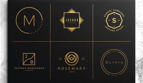 Logotipos minimalistas de mascarillas