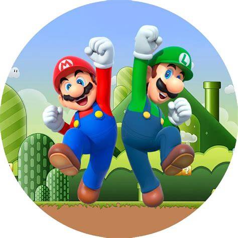 Mascarilla infantil de Mario y Luigi